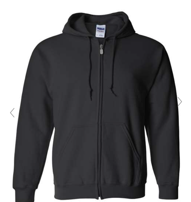 Unisex Embroidered Heavy Blend Full-Zip Hooded Sweatshirt | Sunny