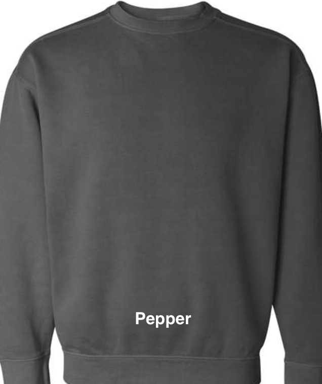 Plain grey deals crew neck